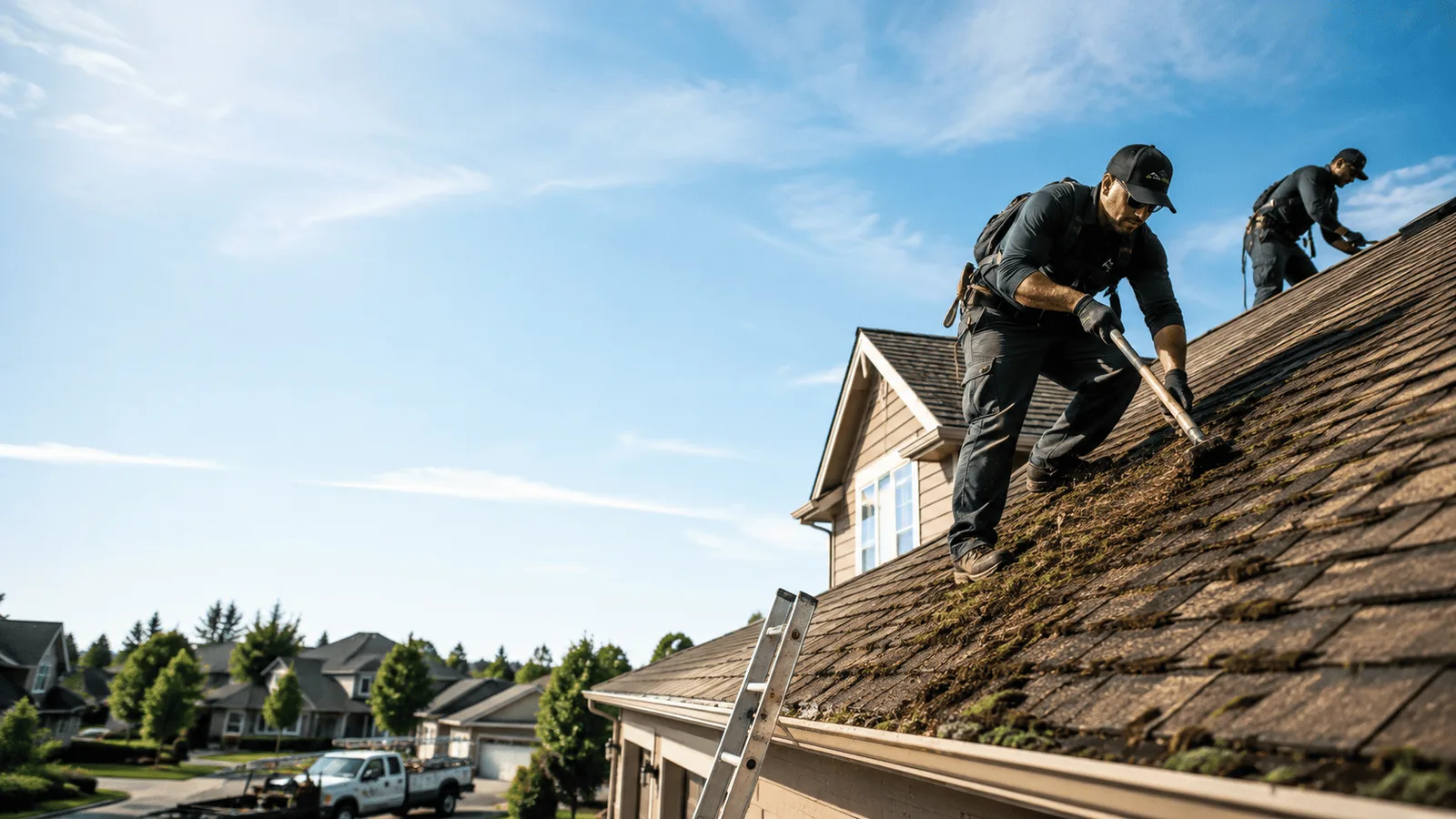 Roof Moss Removal in Foreston, MN near me